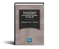 Manual de Biografía y de bibliografía de los escritores españoles del siglo XIX